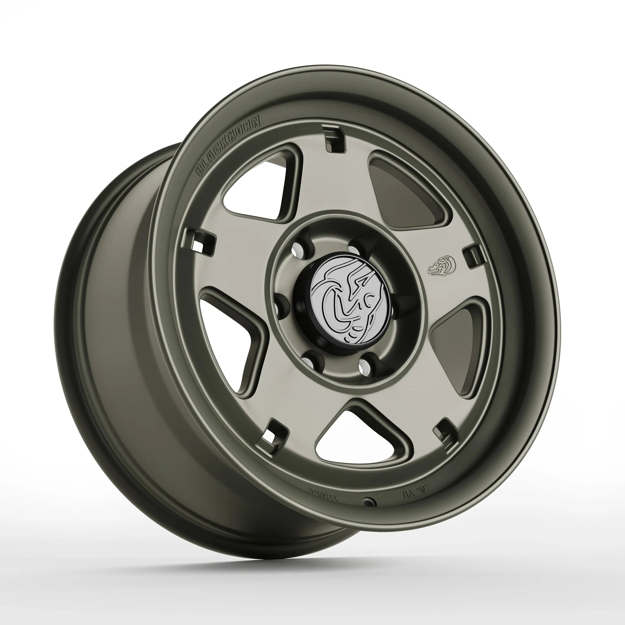 Blackhorn NS5, 17x8.5, 6x139.7, ET0, CB106.1, Olive Drab Green