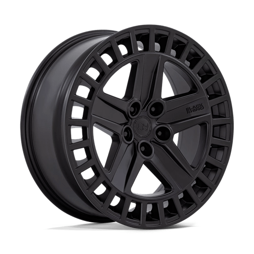 Black Rhino Hard Alloys ALSTON, 20X8.5, 5X114.3, ET25, CB72.56, MATTE BLACK BR005MX20851225