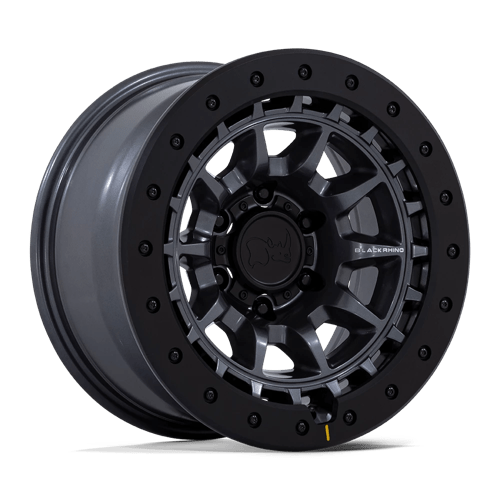 Black Rhino Hard Alloys BR016 TUSK, 17X8.5, 5X139.7, ET-10, CB78.1, MATTE GUNMETAL BR016AX17858510N