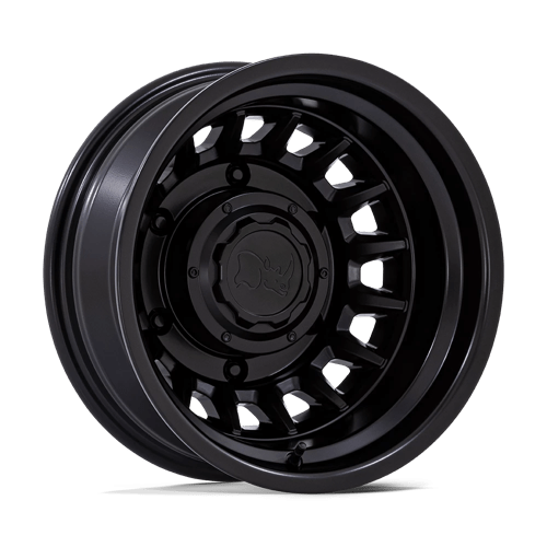 Black Rhino Hard Alloys BR019 ALISO DUALLY, 16X6, 6X205, ET-130, CB161, MATTE BLACK BR019MX16606B130N