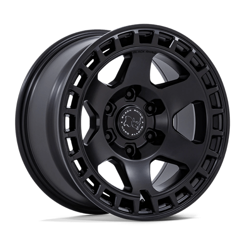 Black Rhino Hard Alloys BR022 BAHARI, 17X8.5, 6X139.7, ET25, CB106.1, MATTE BLACK BR022MX17856825
