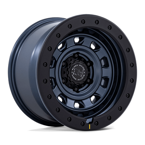 Black Rhino Hard Alloys BR023 XPLORER, 17X9, 5X127, ET12, CB71.5, METALLIC BLUE W/ MATTE BLACK L BR023LB17905012