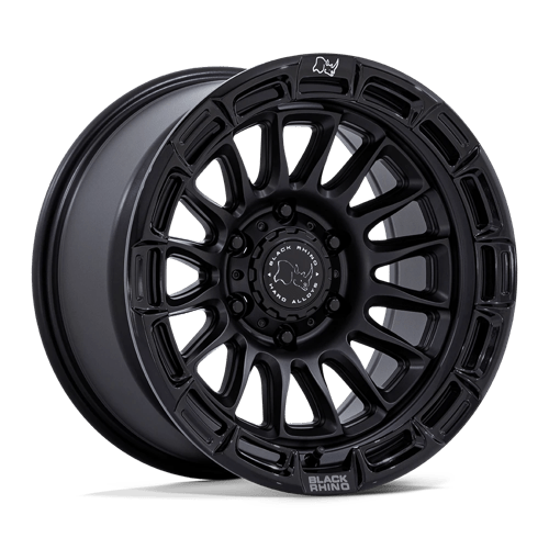 Black Rhino Hard Alloys BR025 RIVAL, 17X8.5, 6X139.7, ET10, CB106.1, MATTE BLACK W/ GLOSS BLK-LP BR025MB17856810