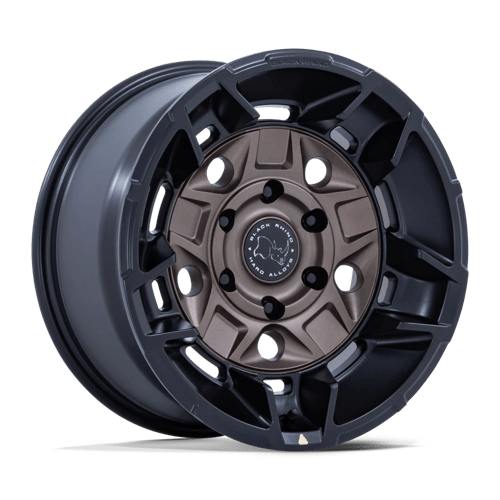 Black Rhino Hard Alloys BR028 GUARD, 17X8.5, 5X127, ET0, CB71.5, BURNT BRONZE W/ MATTE BLK-LP BR028ZB17855000