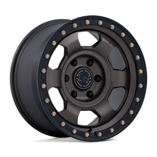 Black Rhino Hard Alloys BR029 TROOPER, 17X8.5, 5X127, ET-10, CB71.5, BURNT BRONZE W/ MATTE BLK-LP BR029ZB17855010N