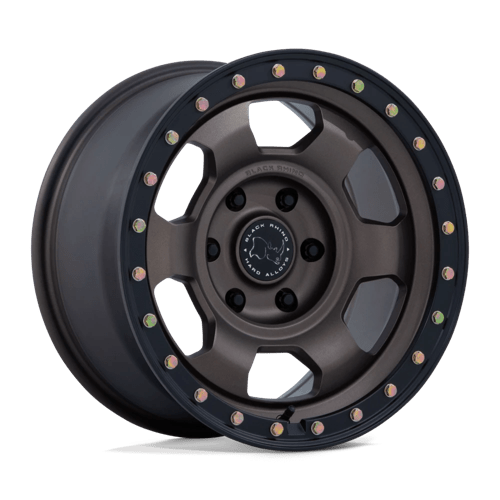 Black Rhino Hard Alloys BR029 TROOPER, 17X8.5, 6X139.7, ET-10, CB106.1, BURNT BRONZE W/ MATTE BLK-LP BR029ZB17856810N