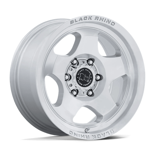 Black Rhino Hard Alloys BR031 SOL, 17X8, 5X108, ET38, CB72.56, GLOSS SILVER W/ MACHINED FACE BR031SD17804538