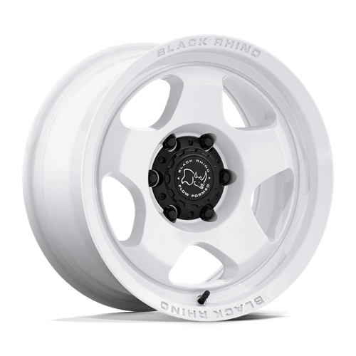 Black Rhino Hard Alloys BR031 SOL, 17X8, 5X110, ET38, CB72.56, GLOSS WHITE BR031WX17804238
