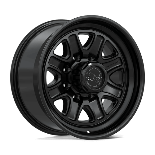 Black Rhino Hard Alloys BR032 ECHO, 18X9, 8X165.1, ET12, CB125.1, MATTE BLACK BR032MX18908012