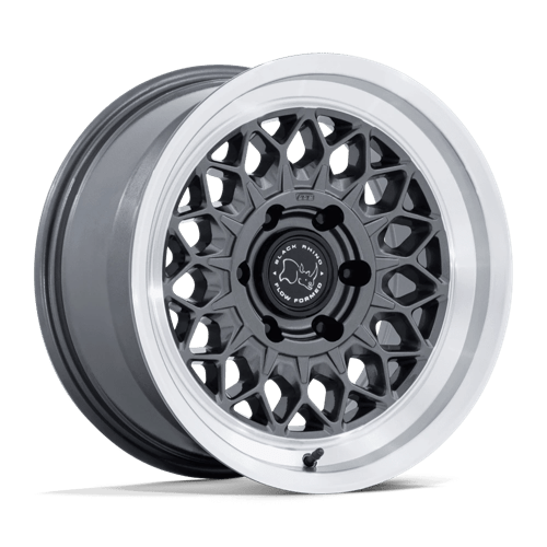 Black Rhino Hard Alloys BR034 GRAZ, 17X8.5, 6X139.7, ET0, CB106.1, GLOSS GUNMETAL W/ MACHINED LIP BR034AD17856800
