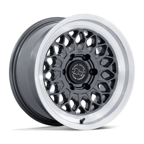 Black Rhino Hard Alloys BR034 GRAZ, 17X8.5, 6X139.7, ET25, CB106.1, GLOSS GUNMETAL W/ MACHINED LIP BR034AD17856825