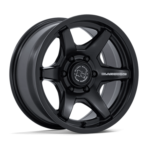 Black Rhino Hard Alloys BR035 KUMA, 17X8.5, 6X135, ET25, CB87.1, MATTE BLACK BR035MX17856325
