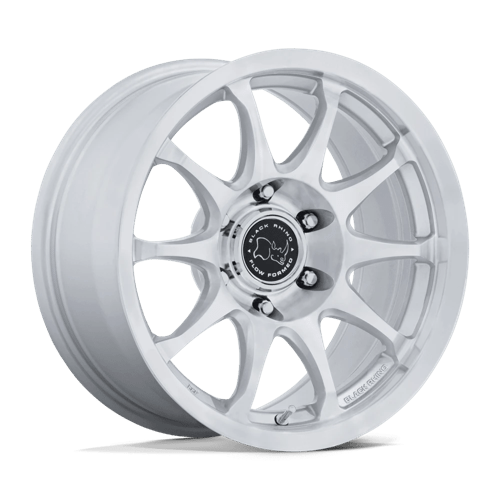 Black Rhino Hard Alloys BR038 RONIN, 17X8.5, 5X127, ET0, CB71.5, GLOSS SILVER W/ MACHINED FACE BR038SD17855000