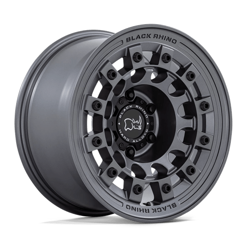 Black Rhino Hard Alloys FUJI, 17X8, 6X139.7, ET20, CB106.1, MATTE GUNMETAL BR004AX17806820