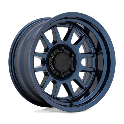 Black Rhino Hard Alloys GUIDE, 16X8.5, 6X139.7, ET-10, CB106.1, GLOSS MIDNIGHT BLUE 1685GDE-06140U06