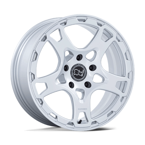 Black Rhino Hard Alloys KLAUE, 18X8, 5X130, ET20, CB71.5, MATTE SILVER BR402SX18805320