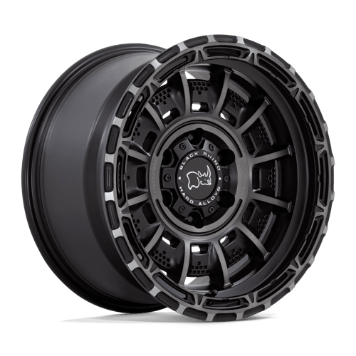 Black Rhino Hard Alloys LEGION, 20X10, 8X165.1, ET-18, CB125.1, MATTE BLACK GRAY TINT BR002MA20108018N
