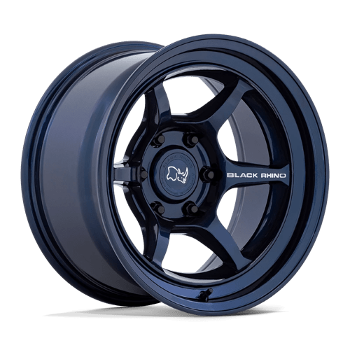 Black Rhino Hard Alloys SHOGUN, 16X8, 6X139.7, ET-10, CB106.1, GLOSS MIDNIGHT BLUE BR011LX16806810N
