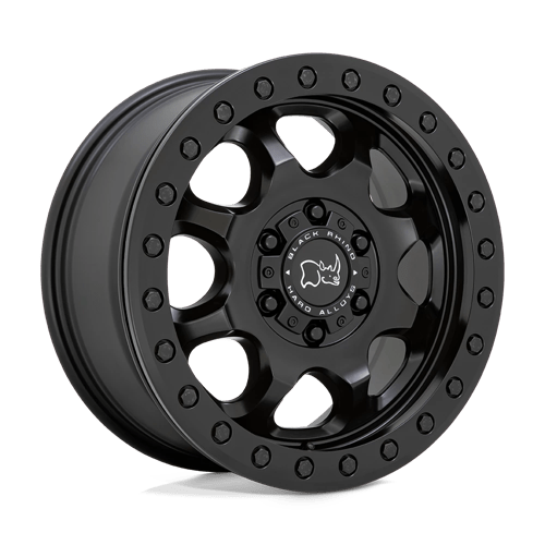 Black Rhino Hard Alloys VENTURE BEADLOCK, 17X8, 6X130, ET38, CB84.1, MATTE BLACK 1780VTR386130M84