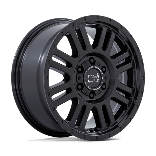 Black Rhino Hard Alloys YELLOWSTONE, 16X8, 5X130, ET45, CB78.1, MATTE BLACK 1680YWN455130M78