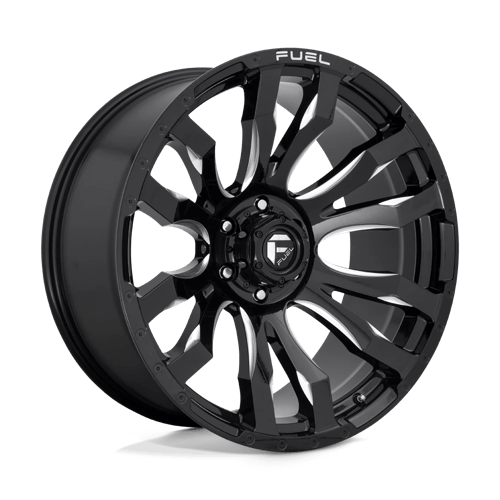 Fuel 1PC D673 BLITZ, 18X9, 6X135, ET1, CB87.1, GLOSS BLACK MILLED