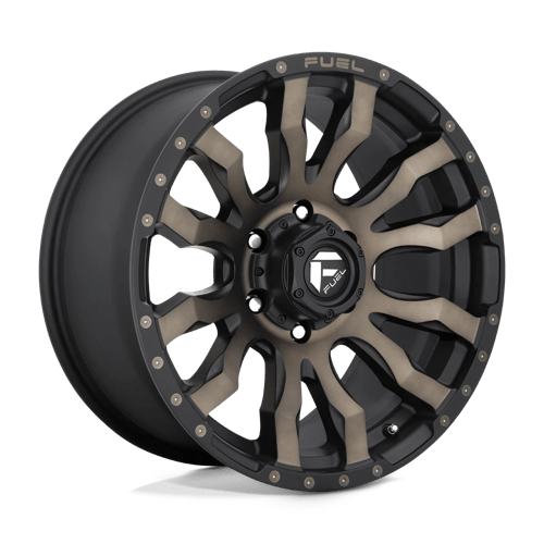 Fuel 1PC D674 BLITZ, 18X9, 5X127, ET1, CB71.5, MATTE BLACK DOUBLE DARK TINT