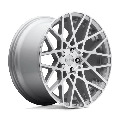 Rotiform R110 BLQ, 18X8.5, 5X112, ET35, CB66.56, GLOSS SILVER MACHINED
