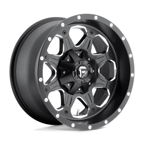 Fuel 1PC D534 BOOST, 18X9, 5X114.3/5X127, ET1, CB78.1, MATTE BLACK MILLED