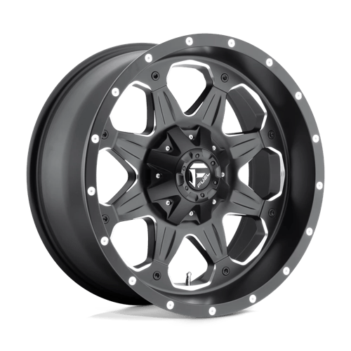 Fuel 1PC D534 BOOST, 20X9, 6X139.7, ET-12, CB108, MATTE BLACK MILLED