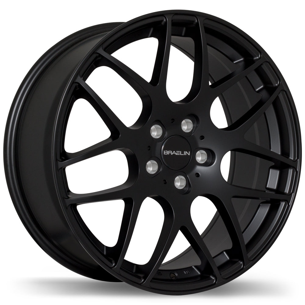Braelin BR06, 19x9.5, 5x115, ET45, CB70.3, Satin Black - BR06-1995-90FT+45C703