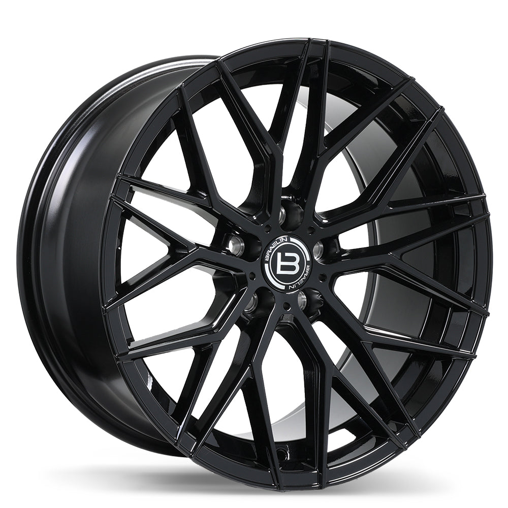 Braelin BR10, 19x9.5, 5x114.3, ET25, CB63.4, Gloss Black - BR10-1995-65BN+25C634