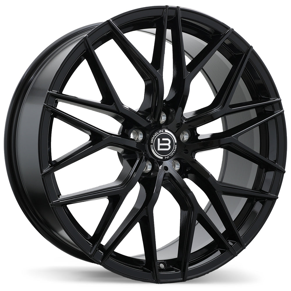 Braelin BR10, 21x10.0, 5x114.3, ET35, CB70.2, Gloss Black - BR10-2100-65BN+35C702