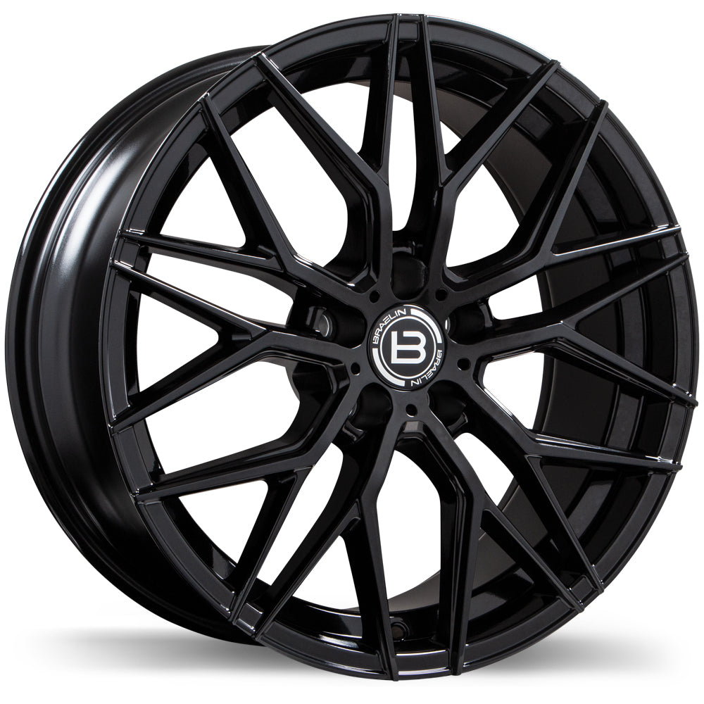 Braelin BR10, 20x9.0, 5x108, ET25, CB75.1, Gloss Black - BR10-2090-31BN+25C751