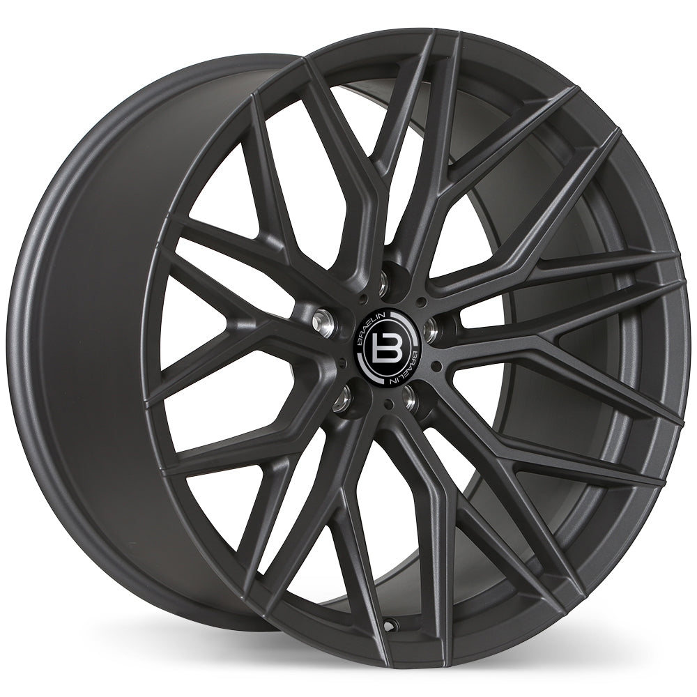 Braelin BR10, 20x10.5, 5x114.3, ET30, CB70.6, Matte Graphite - BR10-2005-65GM+30C706