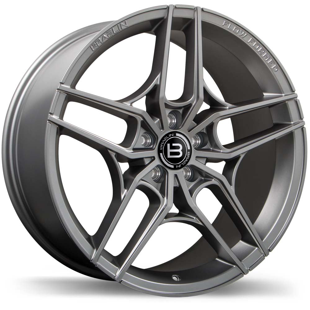 Braelin BR12, 19x9.0, 5x114.3, ET35, CB60.1, Satin Charcoal - BR12-1990-65GT+35E601