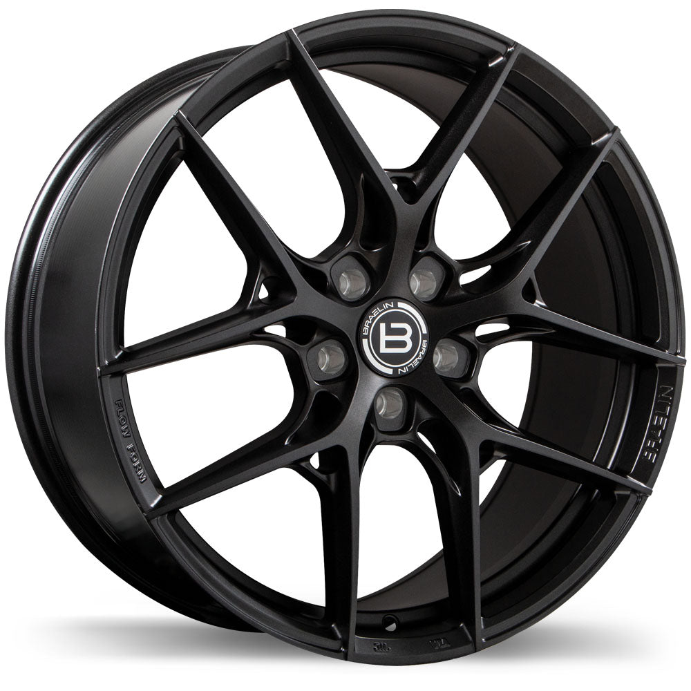 Braelin BR14, 20x9.0, 5x114.3, ET20, CB60.1, Satin Black Anthracite - BR14-2090-65BT+20C601
