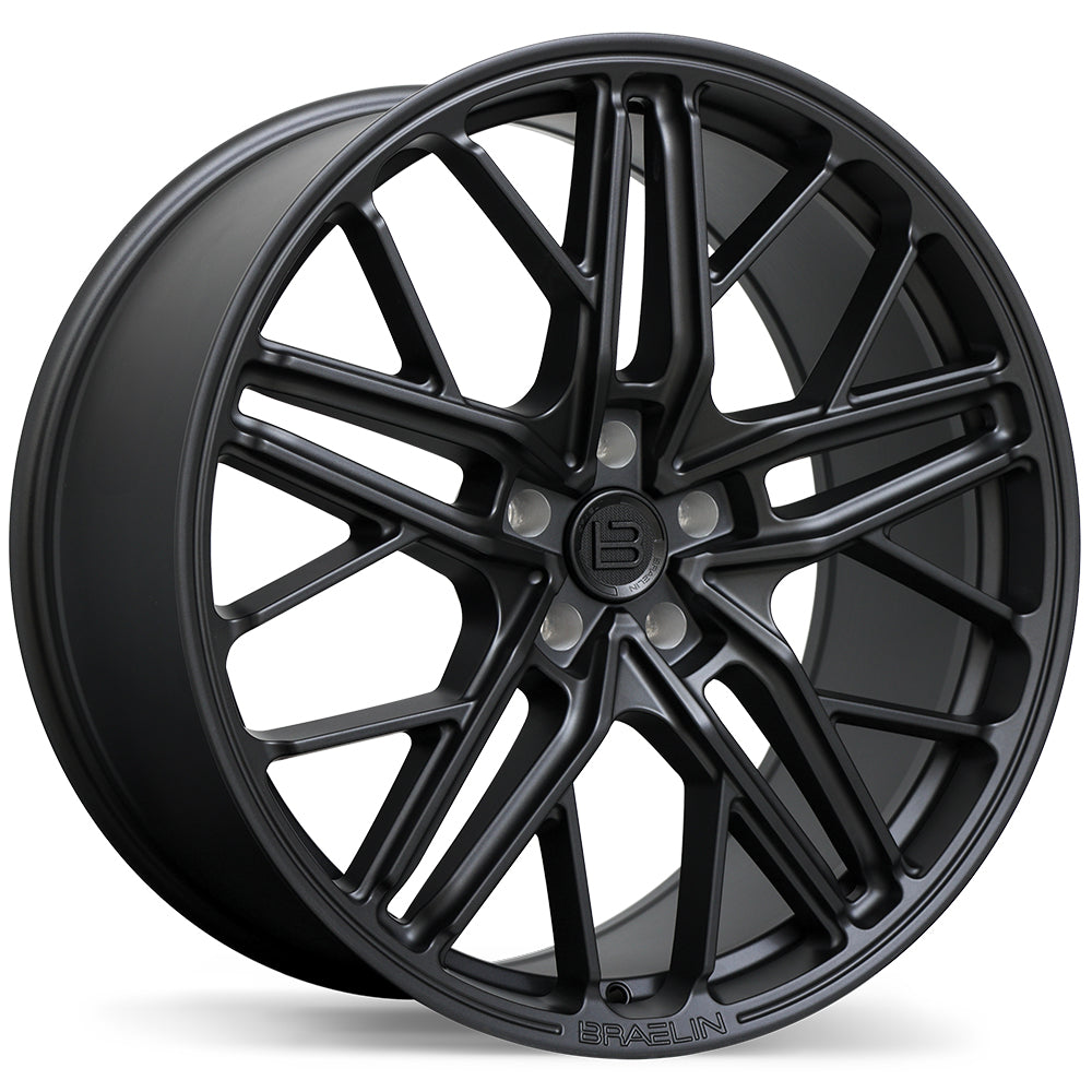 Braelin BR17, 22x9.5, 5x108, ET40, CB67.1, Matte Graphite - BR17-2295-31GM+40C671