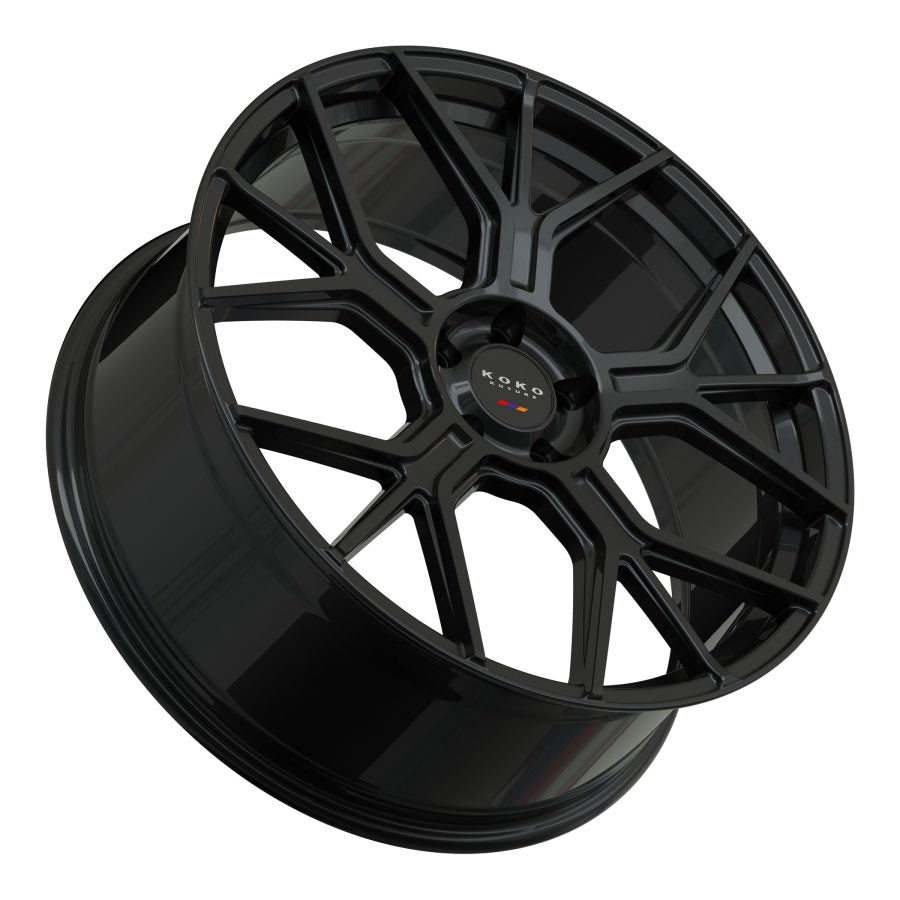 Koko Kuture Belize, 20x10, 5x100 to 5x132, ET10 to 45, CB54.1 to 84.1, Gloss Black - 2010Z10KOBELGB