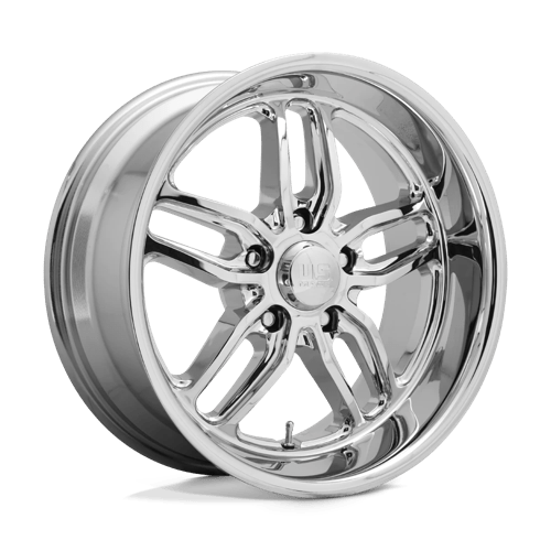US Mag 1PC U127 CTEN, 22X10.5, 5X127, ET1, CB78.1, CHROME PLATED