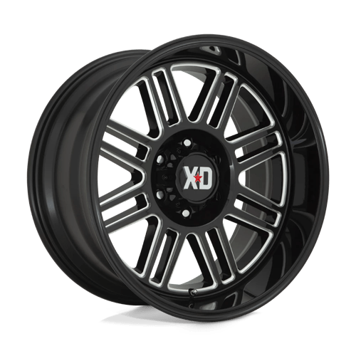 XD XD850 CAGE, 20X10, 6X139.7, ET-18, CB106.1, GLOSS BLACK MILLED