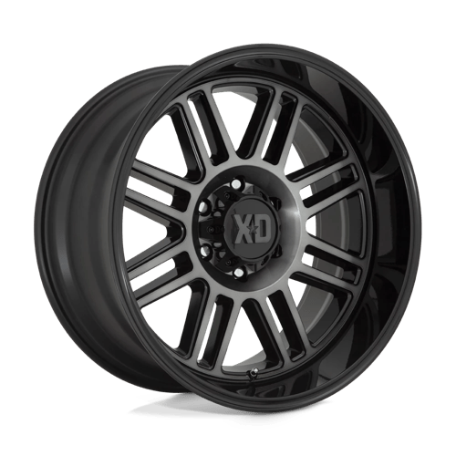 XD XD850 CAGE, 20X10, 6X139.7, ET-18, CB106.1, GLOSS BLACK W/ GRAY TINT