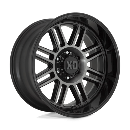 XD XD850 CAGE, 20X9, 8X165.1, ET0, CB125.1, GLOSS BLACK W/ GRAY TINT