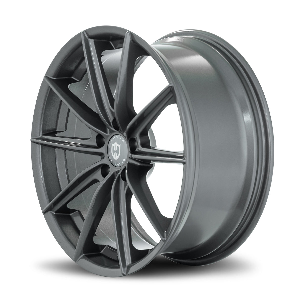 Curva Concepts CFF46, 19x8.5, 5x112, ET35, CB66.56, Gun Metal
