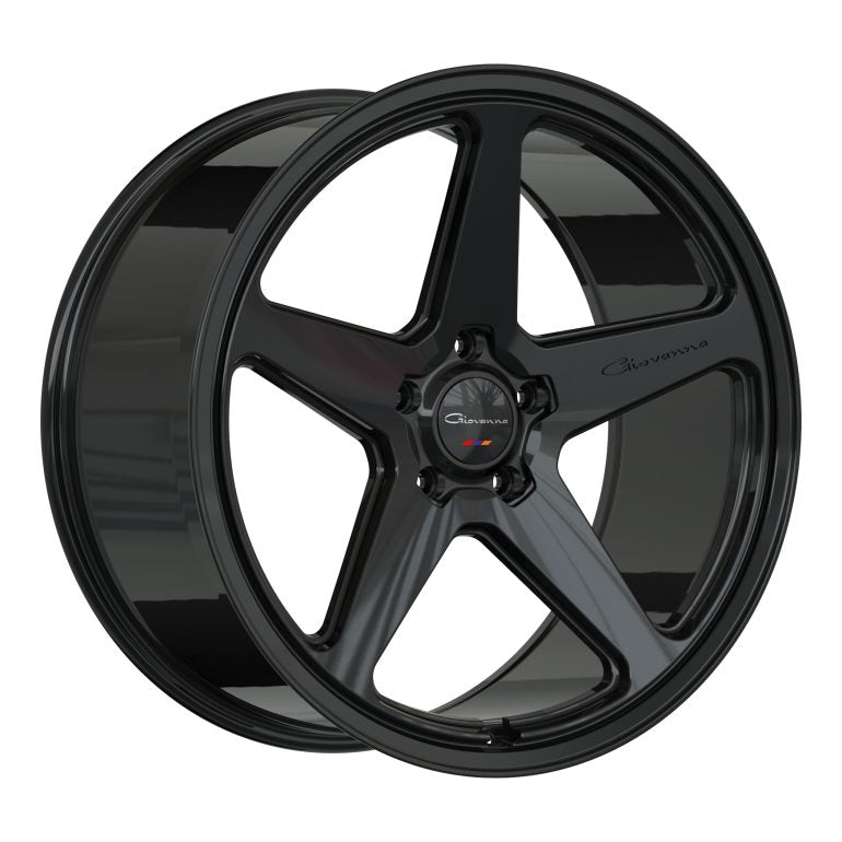 Giovanna Cinque, Regular Profile, 22x90, 5x112, ET20, CB66.56, Gloss Black