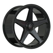 Giovanna Cinque, Regular Profile, 22x90, 5x112, ET20, CB66.56, Gloss Black