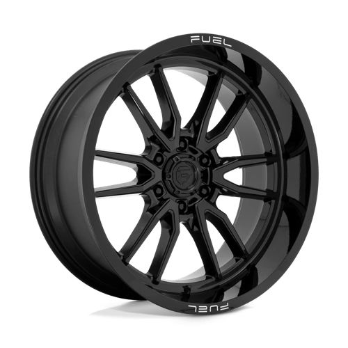 Fuel 1PC D760 CLASH, 22X10, 6X139.7, ET-18, CB106.1, GLOSS BLACK