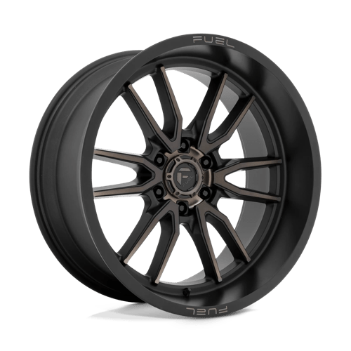 Fuel 1PC D762 CLASH, 22X10, 6X135, ET-18, CB87.1, MATTE BLACK DOUBLE DARK TINT