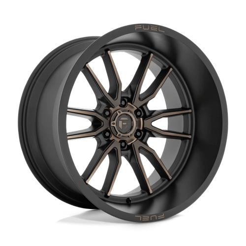 Fuel 1PC D762 CLASH, 22X12, 6X135, ET-44, CB87.1, MATTE BLACK DOUBLE DARK TINT