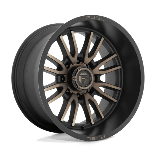 Fuel 1PC D762 CLASH, 22X12, 8X180, ET-44, CB124.2, MATTE BLACK DOUBLE DARK TINT