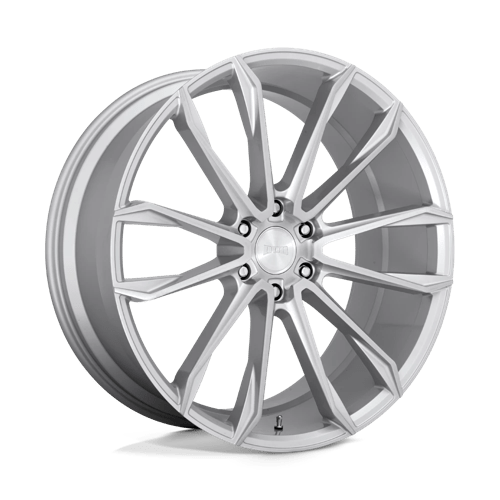 DUB 1PC S248 CLOUT, 24X10, 6X139.7, ET30, CB106.1, GLOSS SILVER BRUSHED S248240084+30